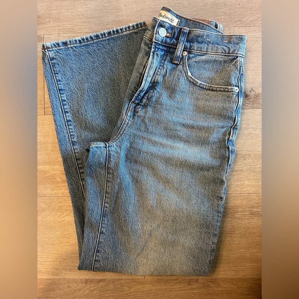 Madewell Perfect Vintage Wide-Leg Jean. 26. Enmore wash.